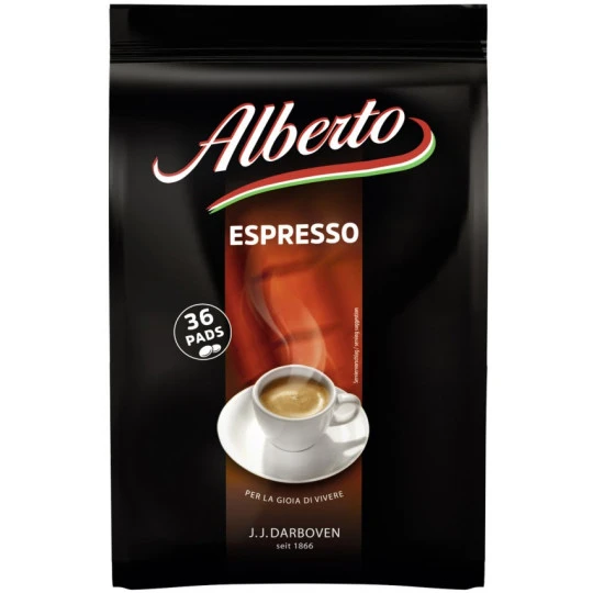 Alberto Espresso Kaffeepads 36ST 252G 3 Alberto Espresso Kaffeepads 36ST 252G