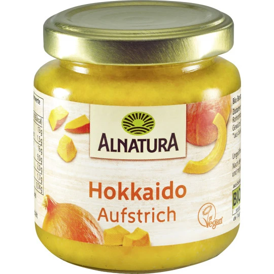Bio Hokkaido Kürbis Aufstrich 125G 3 Bio Hokkaido Kürbis Aufstrich 125G