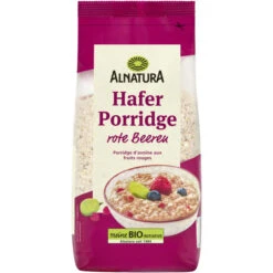 Alnatura Bio Hafer Porridge Rote Beeren 500G