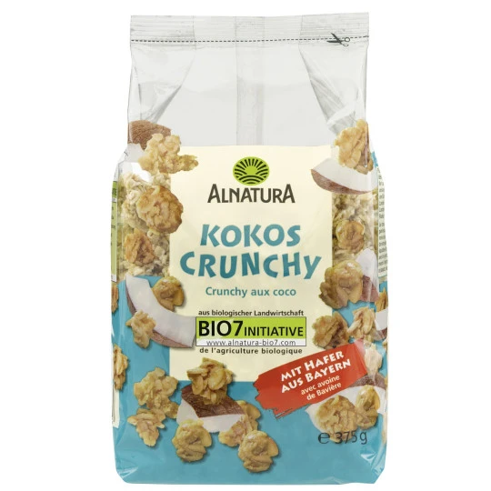 Bio Kokos Crunchy 375G 3 Bio Kokos Crunchy 375G