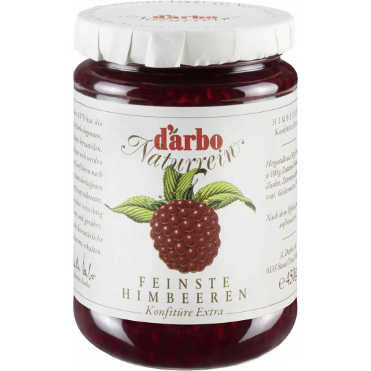 Konfitüre Extra Naturrein Feinste Himbeeren 450G 3 Konfitüre Extra Naturrein Feinste Himbeeren 450G