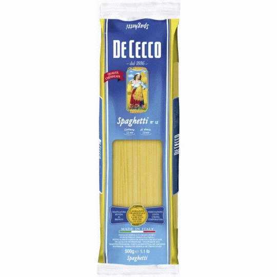Cecco Spaghetti No 12 500G 3 Cecco Spaghetti No 12 500G