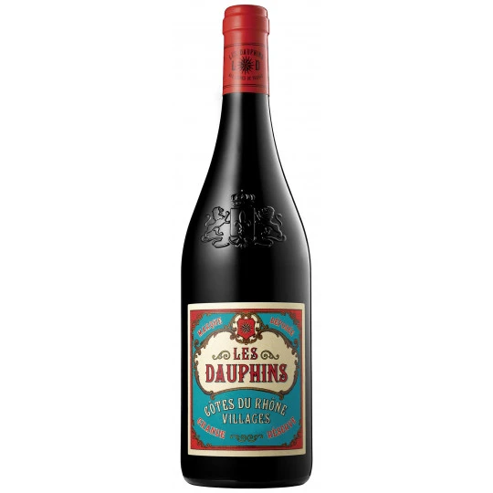 Dauphins Côtes Du Rhône Reserve 2017 0,75L 3 Dauphins Côtes Du Rhône Reserve 2017 0,75L