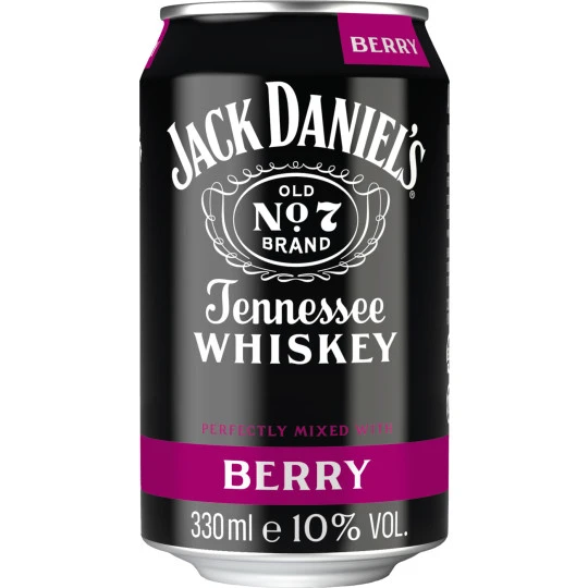 Daniel's Whiskey & Berry 0,33L 3 Daniel's Whiskey & Berry 0,33L