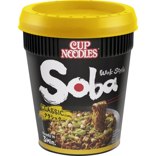 Cup Noodles Soba Classic 90G 3 Cup Noodles Soba Classic 90G