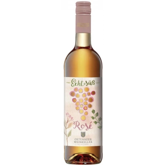 Weinkeller Echt Süß Rosé 0,75L 3 Weinkeller Echt Süß Rosé 0,75L