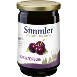 Konfitüre EXTRA Schwarzkirsche 450G