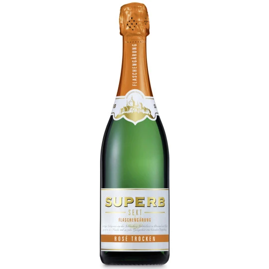 Sektkellerei Superb Sekt Rose 0,75L 3 Sektkellerei Superb Sekt Rose 0,75L