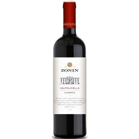 Zonin Valpolicella Classico DOC 0,75L 3 Zonin Valpolicella Classico DOC 0,75L